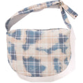 BLEACHED  CHECK FUROSHIKI BAG MENS