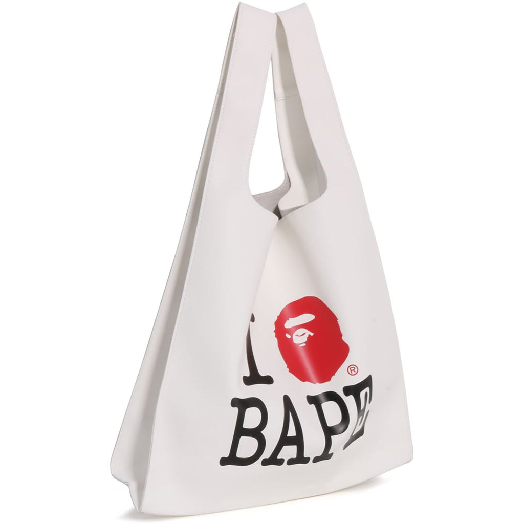 I LOVE  PU LEATHER BAG LADIES