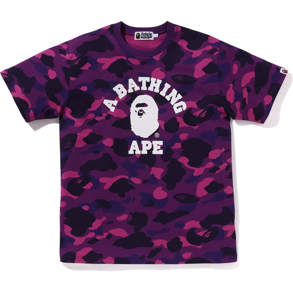 COLOR CAMO COLLEGE TEE MENS