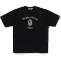 A BATHING APE OVERDYE RELAXED FIT TEE MENS
