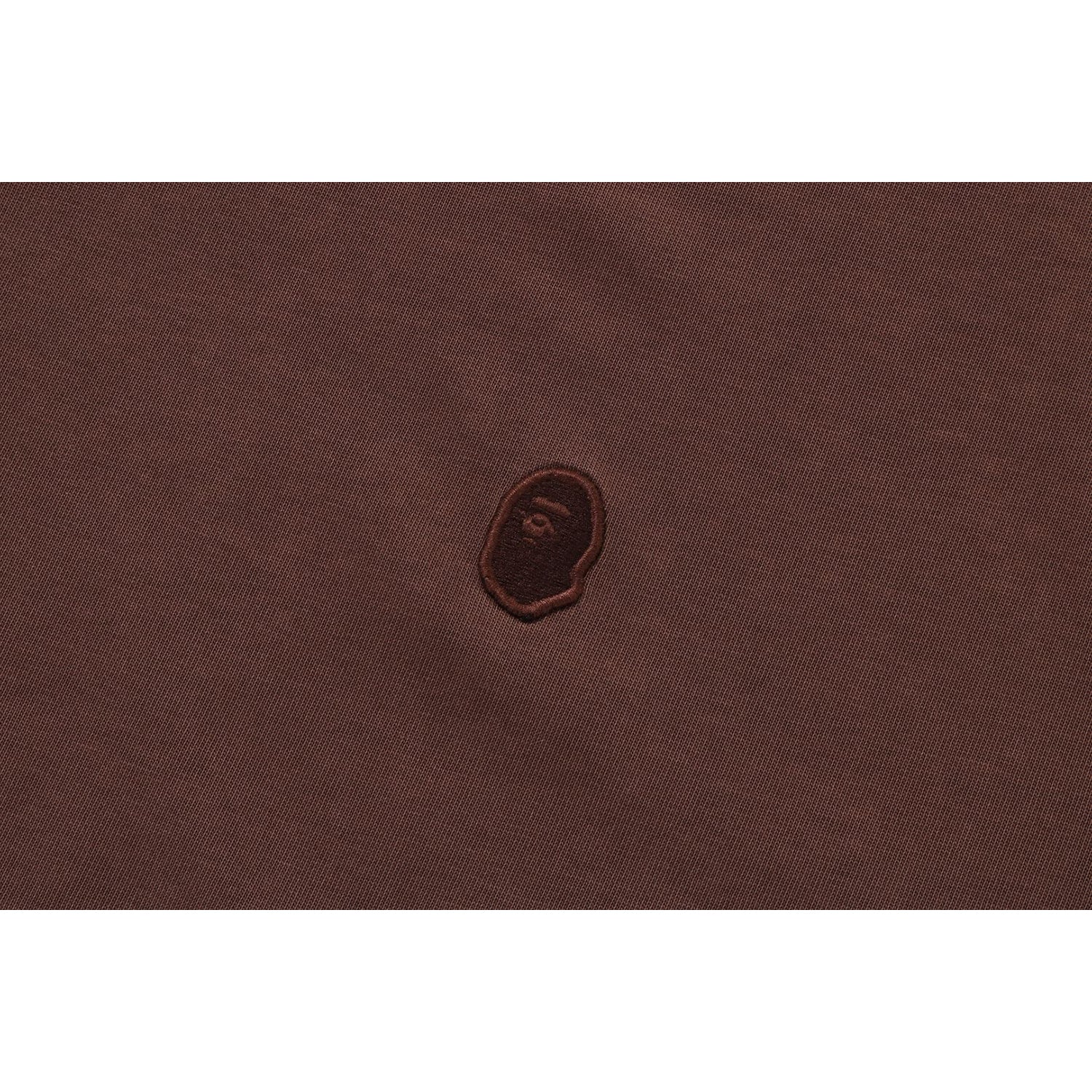 APE HEAD ONE POINT GARMENT DYED POCKET RELAXED FIT TEE MENS