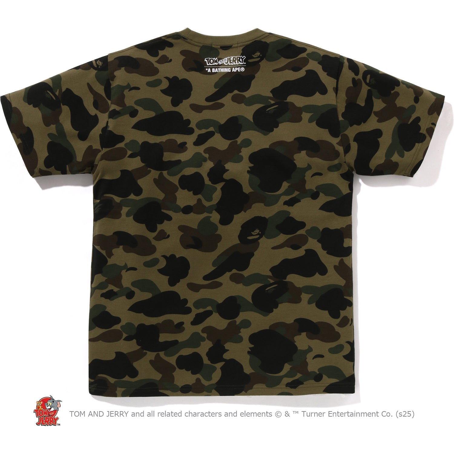 X TOM AND JERRY 85TH - 1ST CAMO TEE MENS