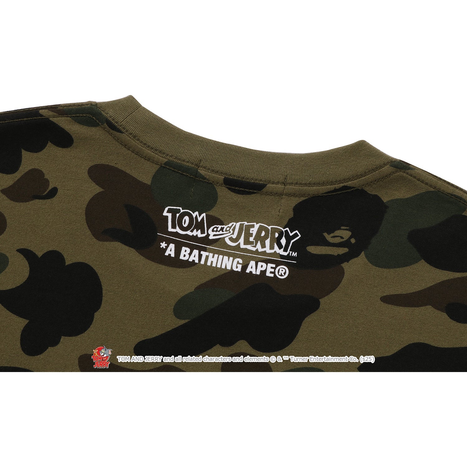X TOM AND JERRY 85TH - 1ST CAMO TEE MENS