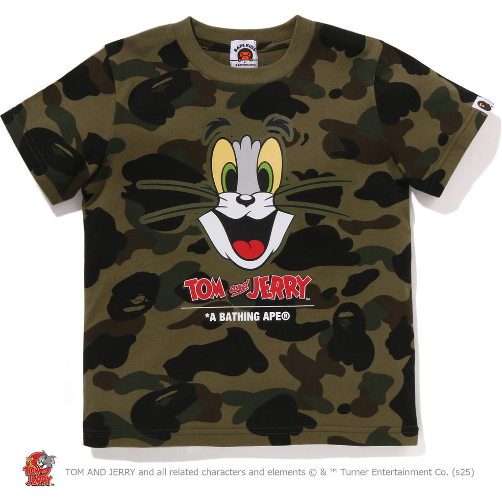 X TOM AND JERRY 85TH - 1ST CAMO TEE KIDS