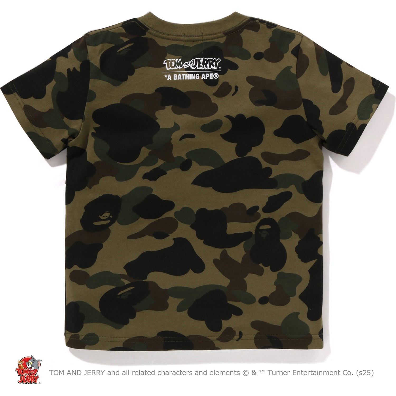 X TOM AND JERRY 85TH - 1ST CAMO TEE KIDS