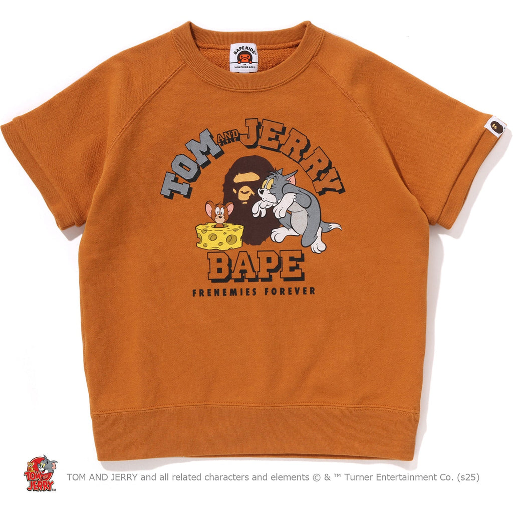 X TOM AND JERRY 85TH - RELAXED FIT SWEAT TEE KIDS