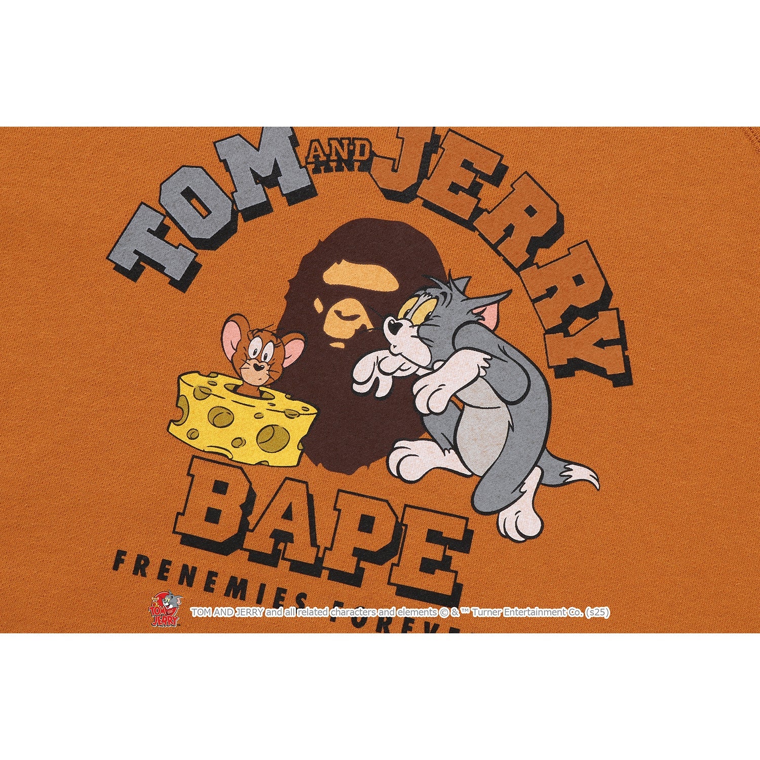 X TOM AND JERRY 85TH - RELAXED FIT SWEAT TEE KIDS