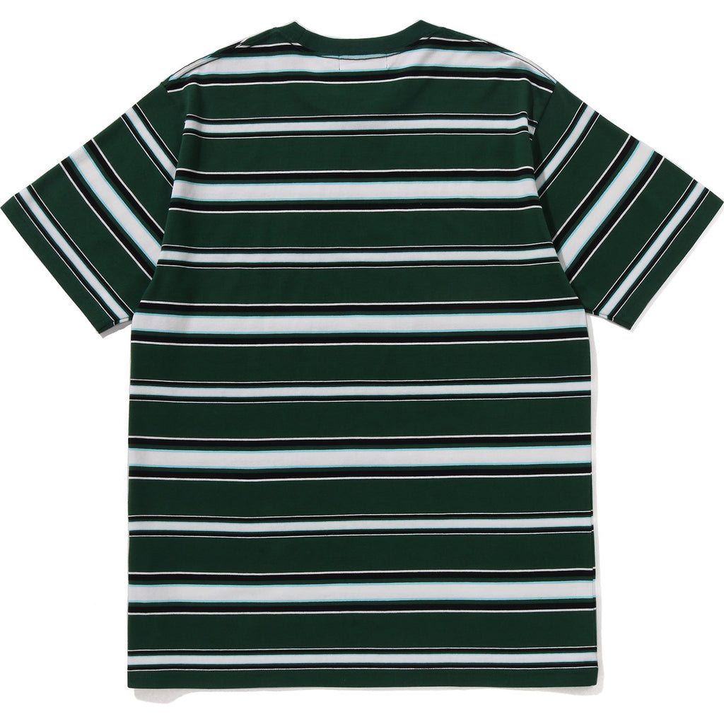 MENS APE HEAD COLLEGE STRIPE TEE