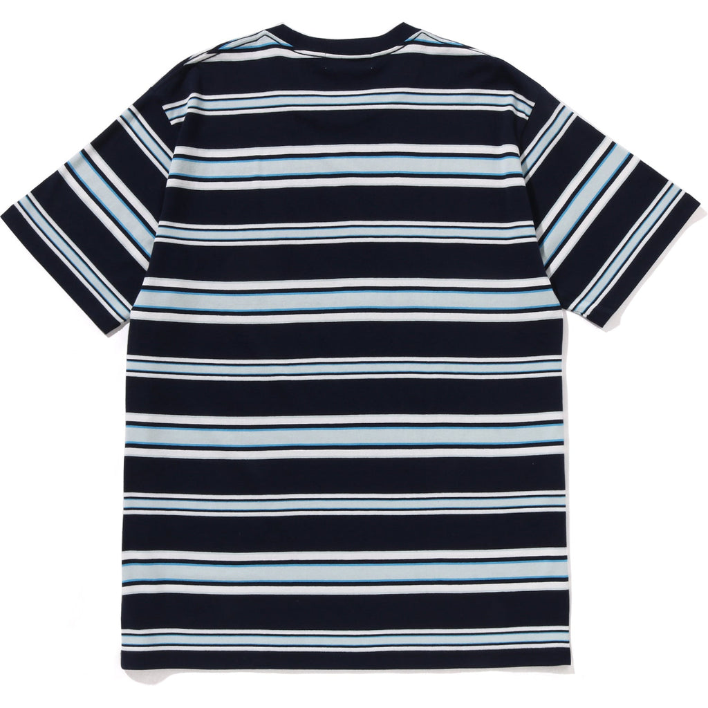 MENS APE HEAD COLLEGE STRIPE TEE
