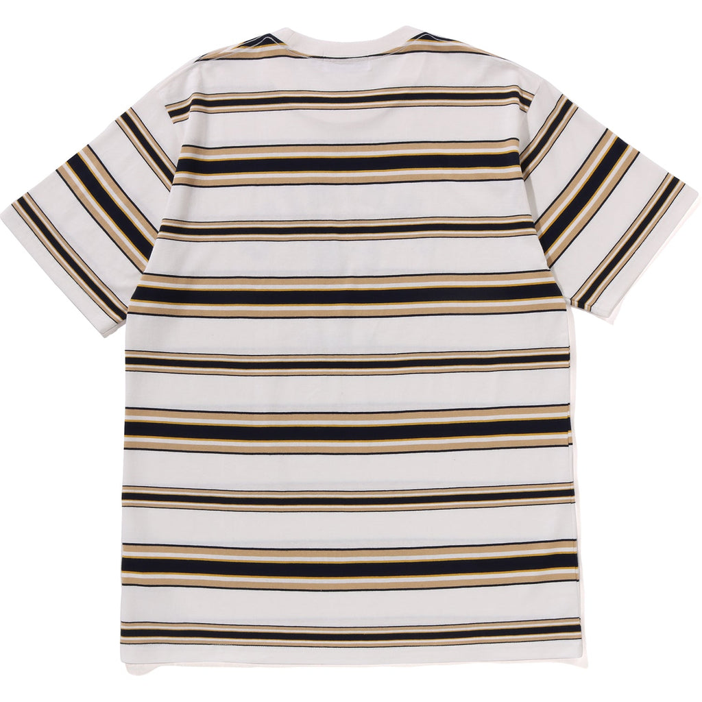 MENS APE HEAD COLLEGE STRIPE TEE