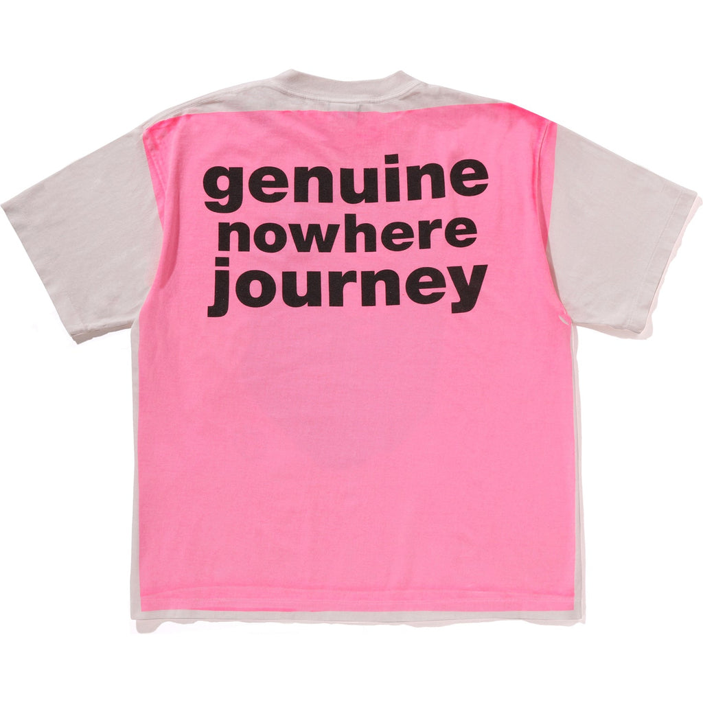 X SAINT MXXXXXX MAD FACE HANDPRINTING TEE MENS