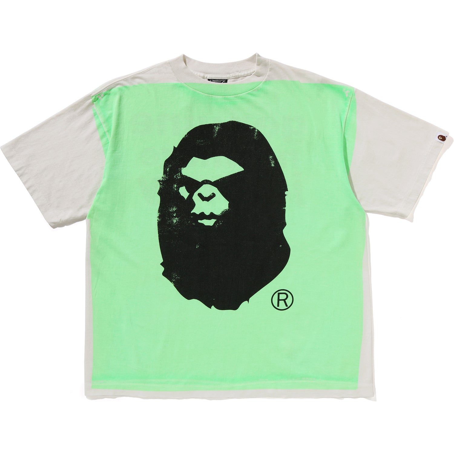 X SAINT MXXXXXX MAD FACE HANDPRINTING TEE MENS