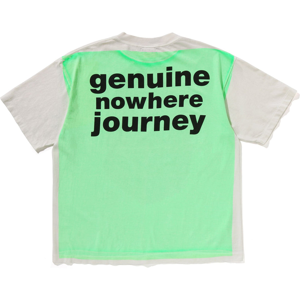 X SAINT MXXXXXX MAD FACE HANDPRINTING TEE MENS