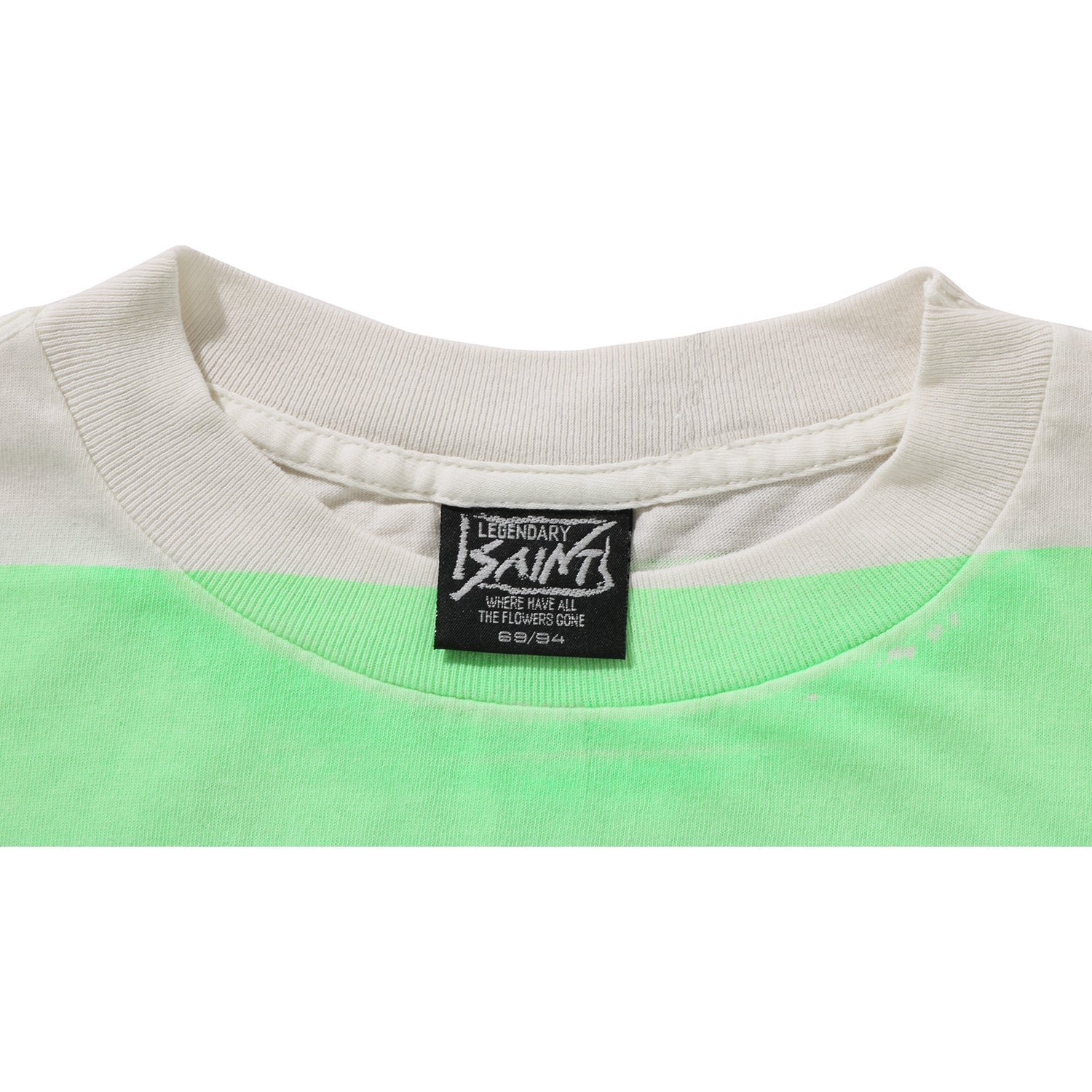 X SAINT MXXXXXX MAD FACE HANDPRINTING TEE MENS