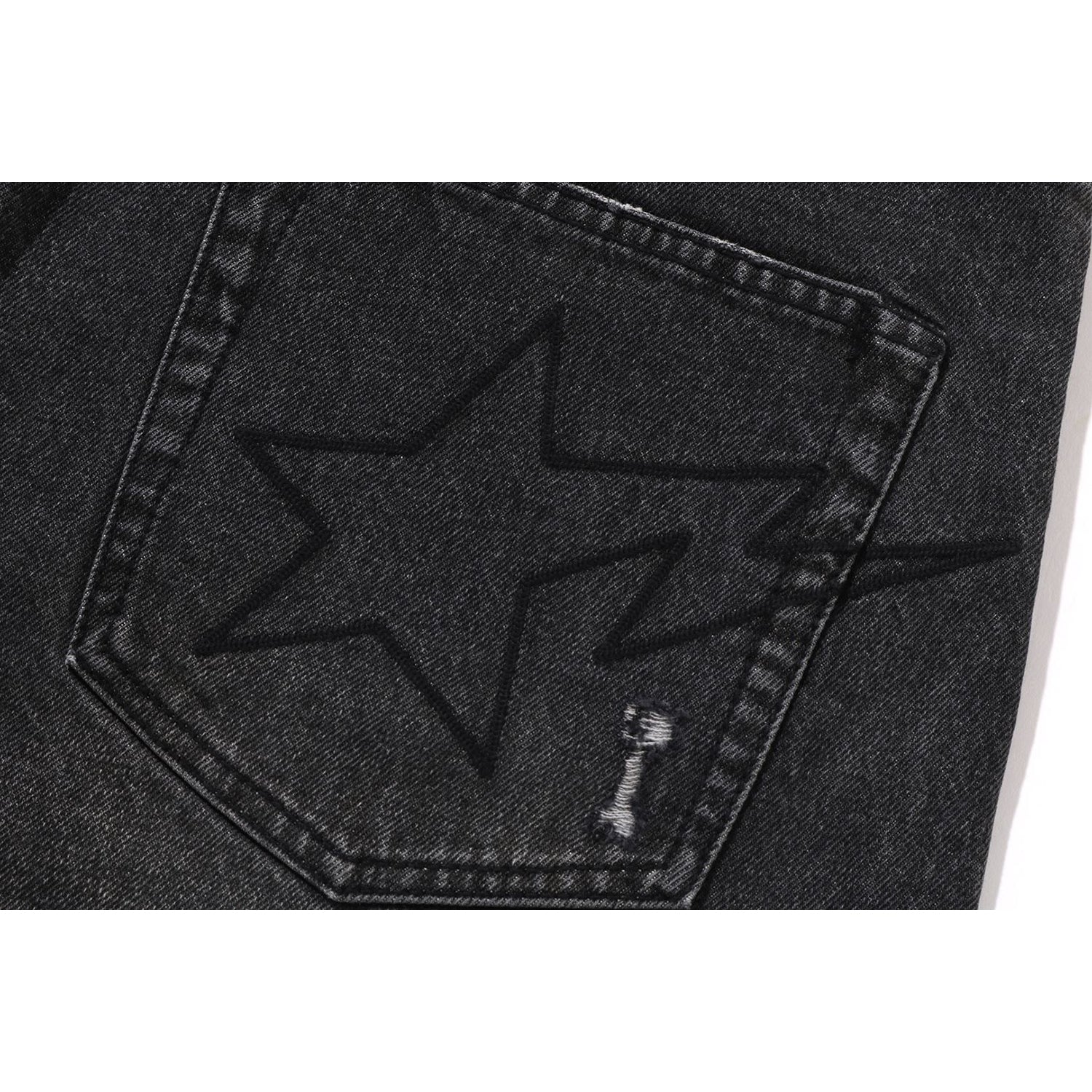 STA RELAXED FIT DENIM SHORTS MENS
