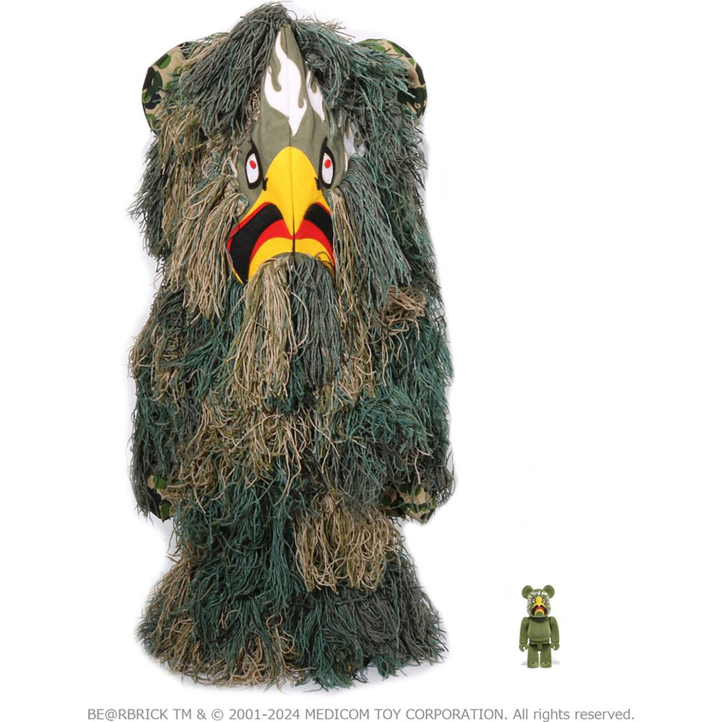 X READYMADE EAGLE GHILLIE SUIT BE@RBRICK 100%&1000% JACKET