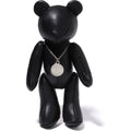 SOLID CAMO LEATHER BEAR PLUSH DOLL 25CM