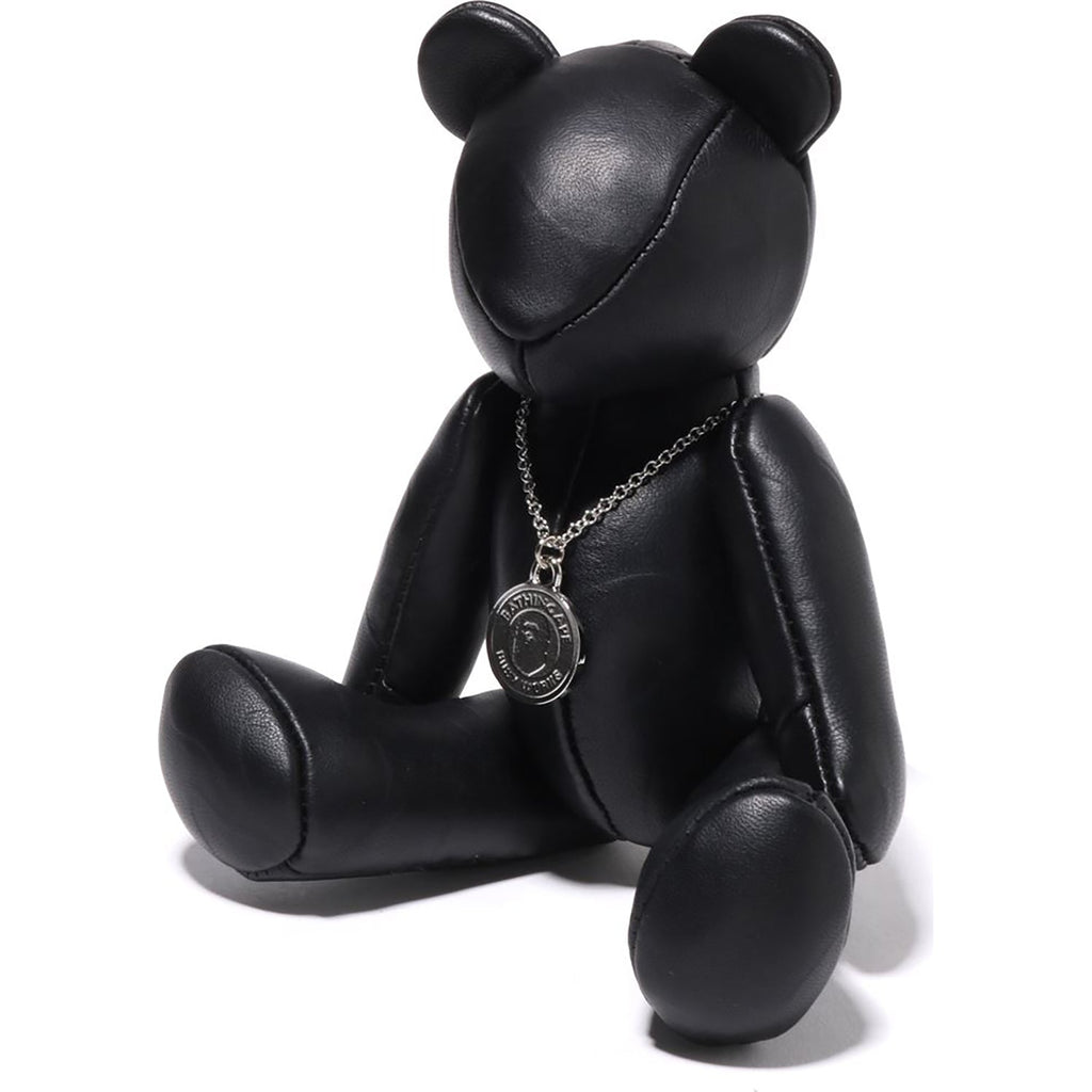 SOLID CAMO LEATHER BEAR PLUSH DOLL 25CM