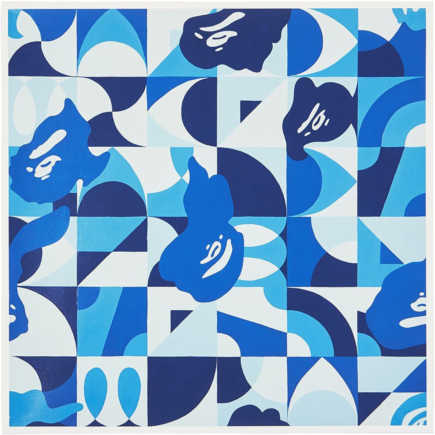 A X ILIZARBE ABC CAMO BLUE by ALVARO ILIZARBE