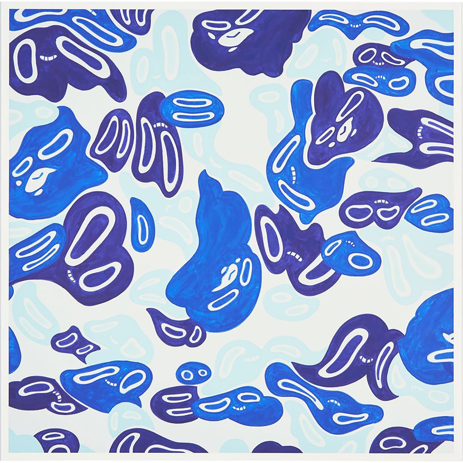 X JASPER WONG ONLY HAVE EYES ON YOU (BLUE) by JASPER WONG