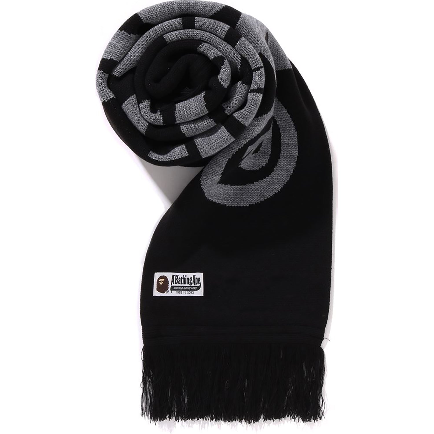 JACQUARD  LOGO LONG SCARF MENS