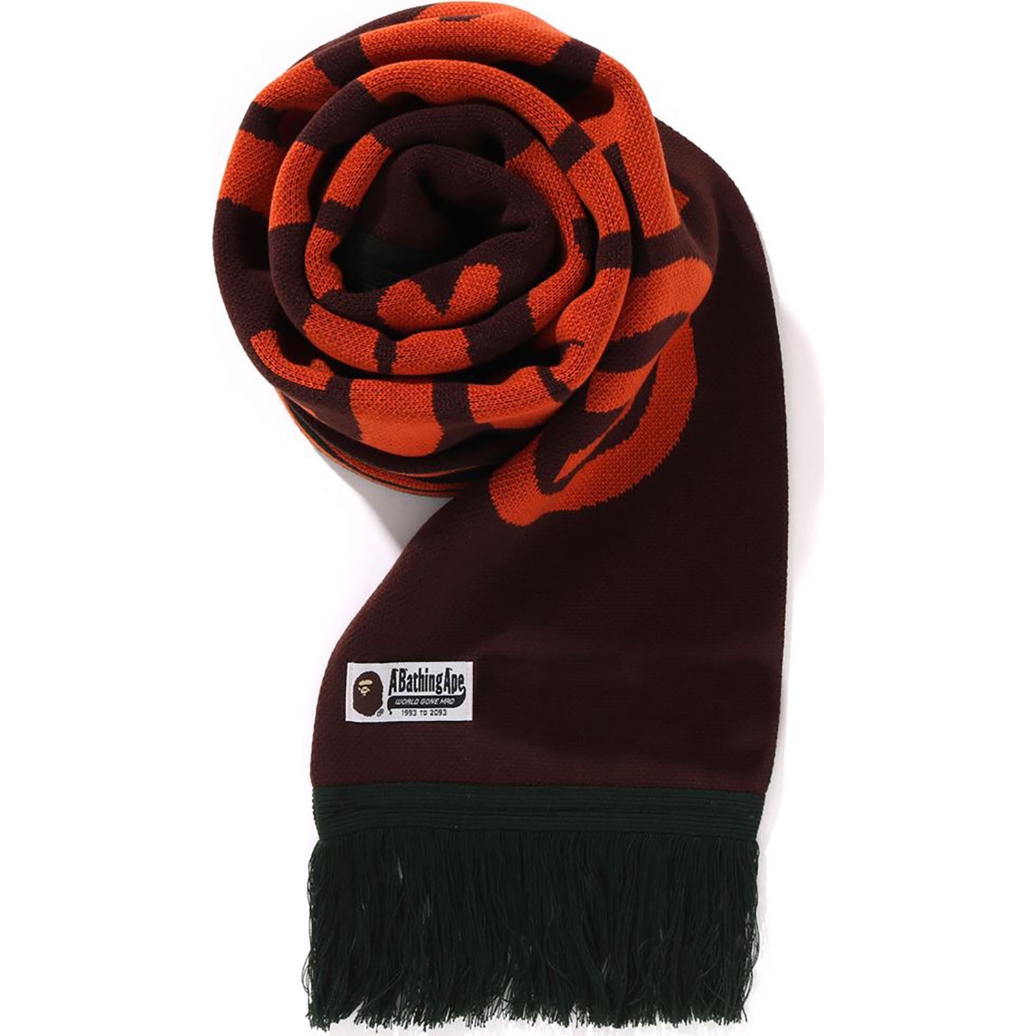 JACQUARD  LOGO LONG SCARF MENS