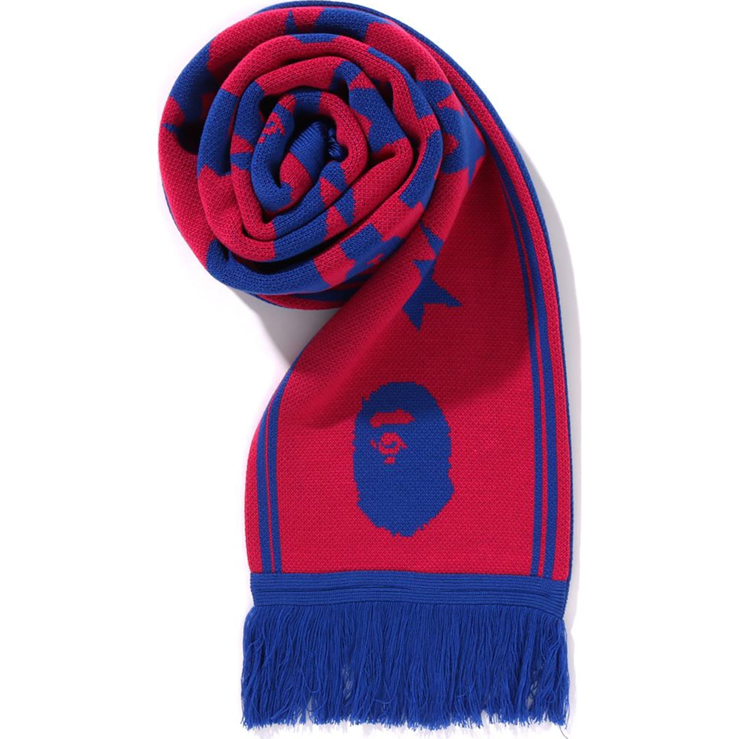 JACQUARD  LOGO LONG SCARF MENS