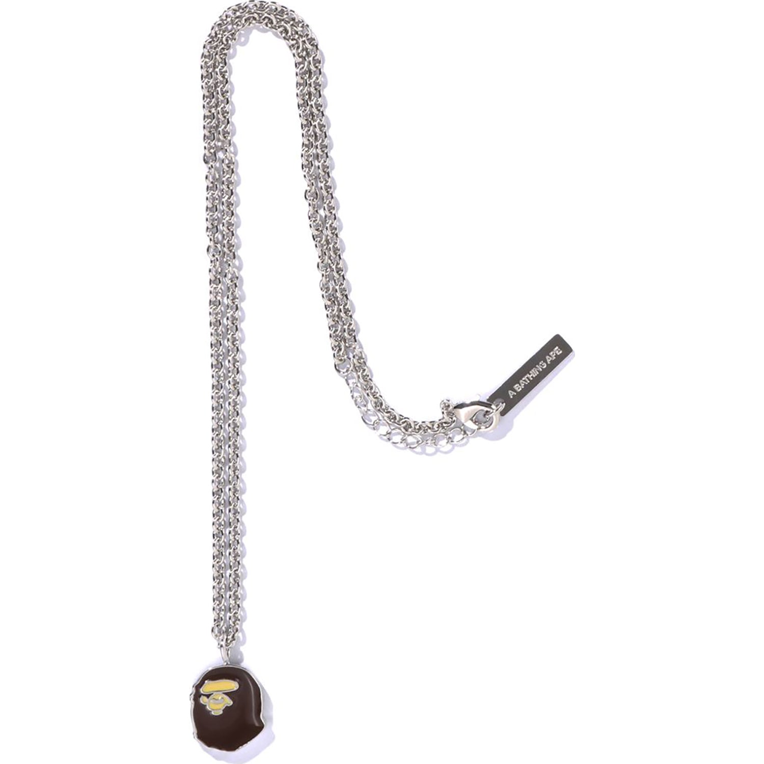 APE HEAD NECKLACE MENS