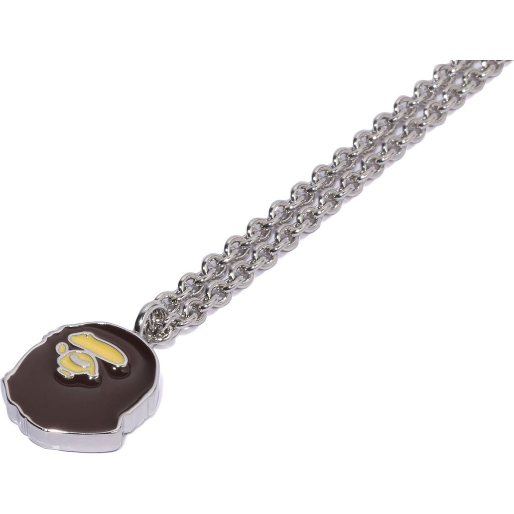APE HEAD NECKLACE MENS