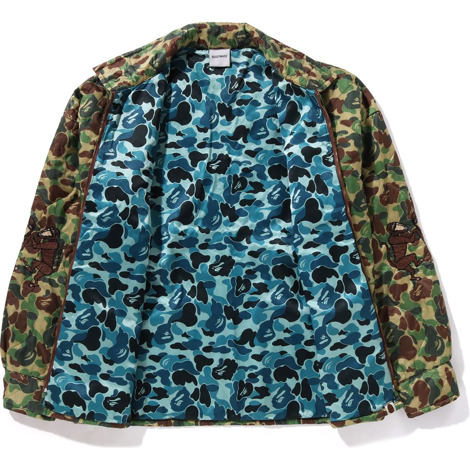 X READYMADE ABC CAMO VIETNAM JACKET MENS