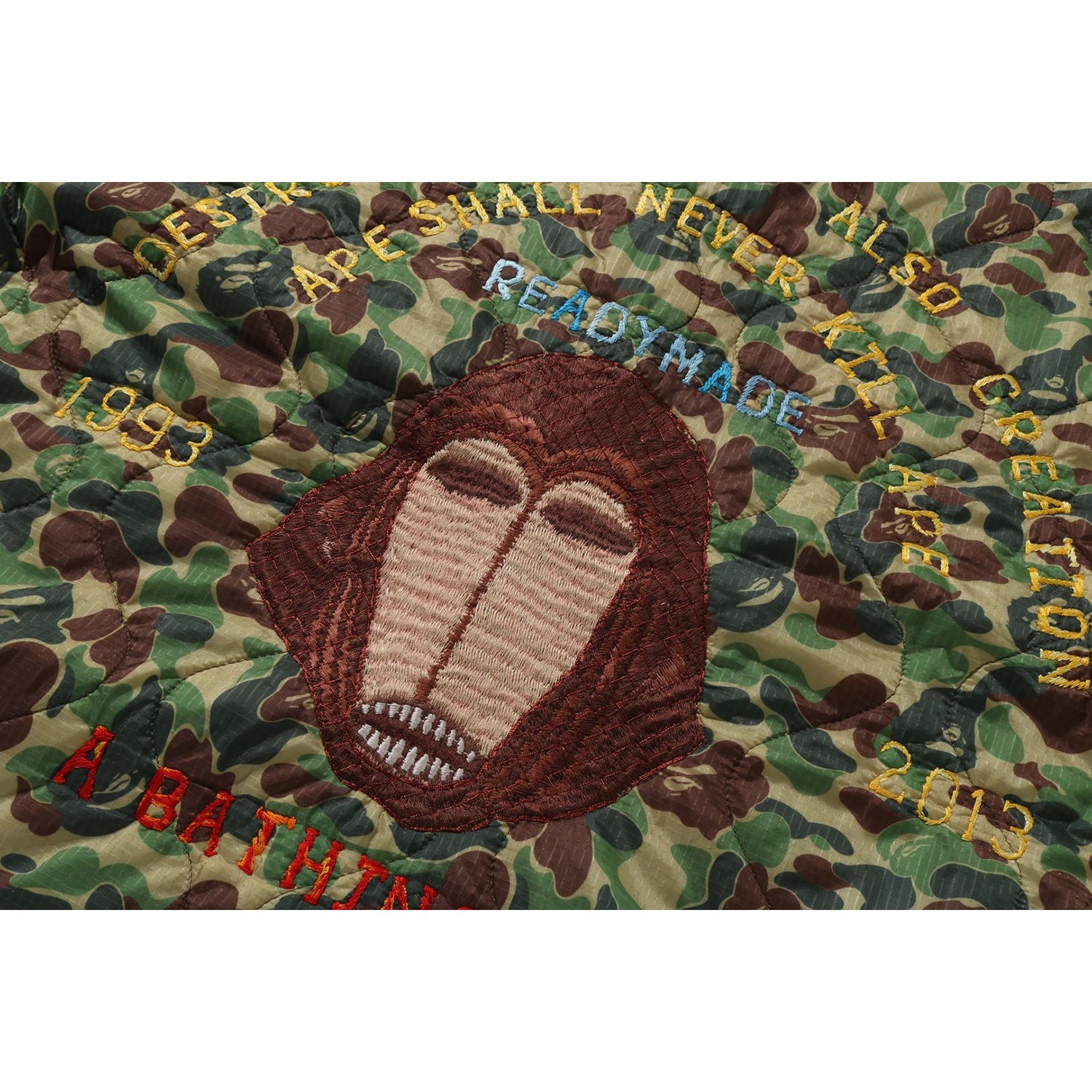 X READYMADE ABC CAMO VIETNAM JACKET MENS
