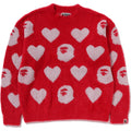 I LOVE  MONOGRAM WOOL MIX SWEATER LADIES