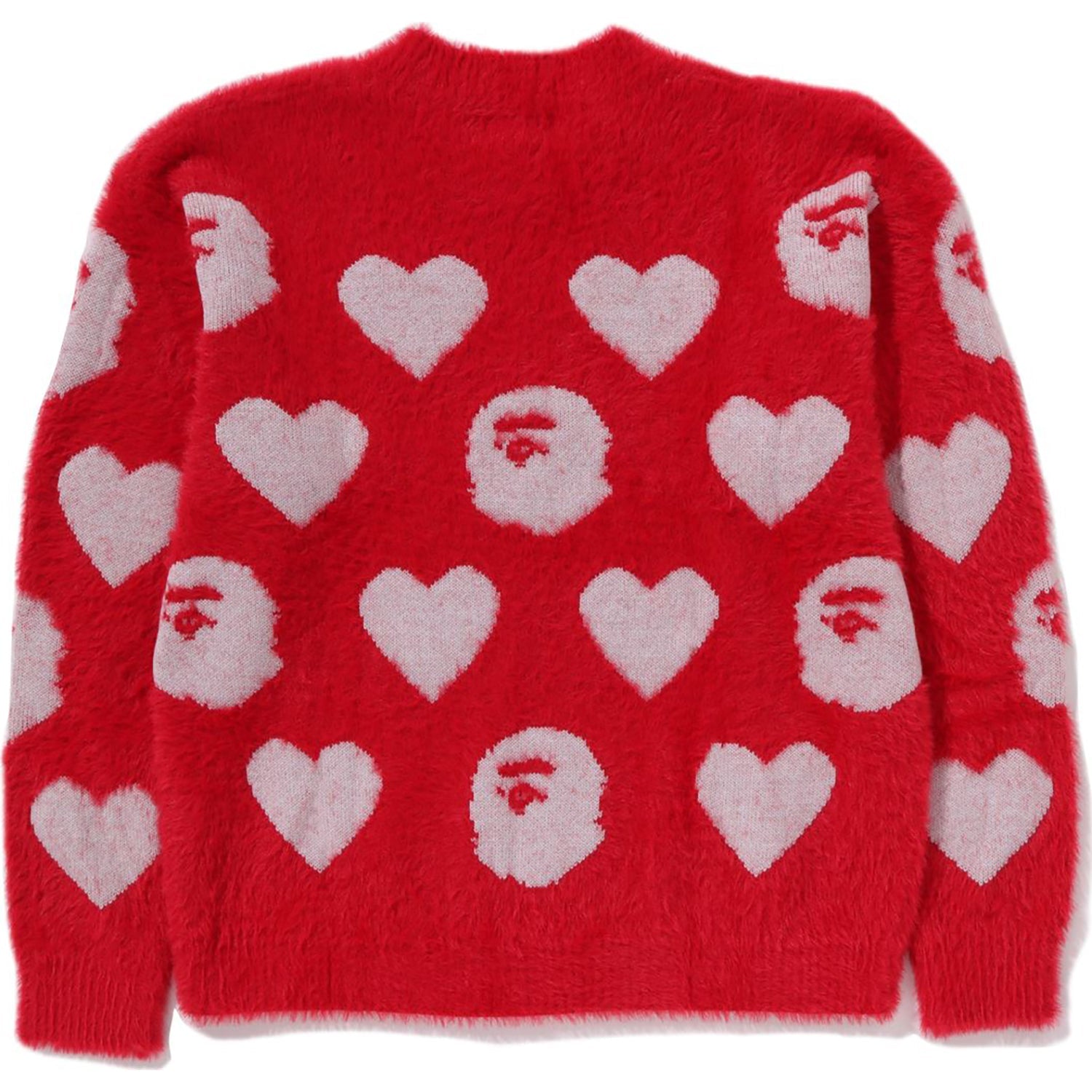 I LOVE  MONOGRAM WOOL MIX SWEATER LADIES
