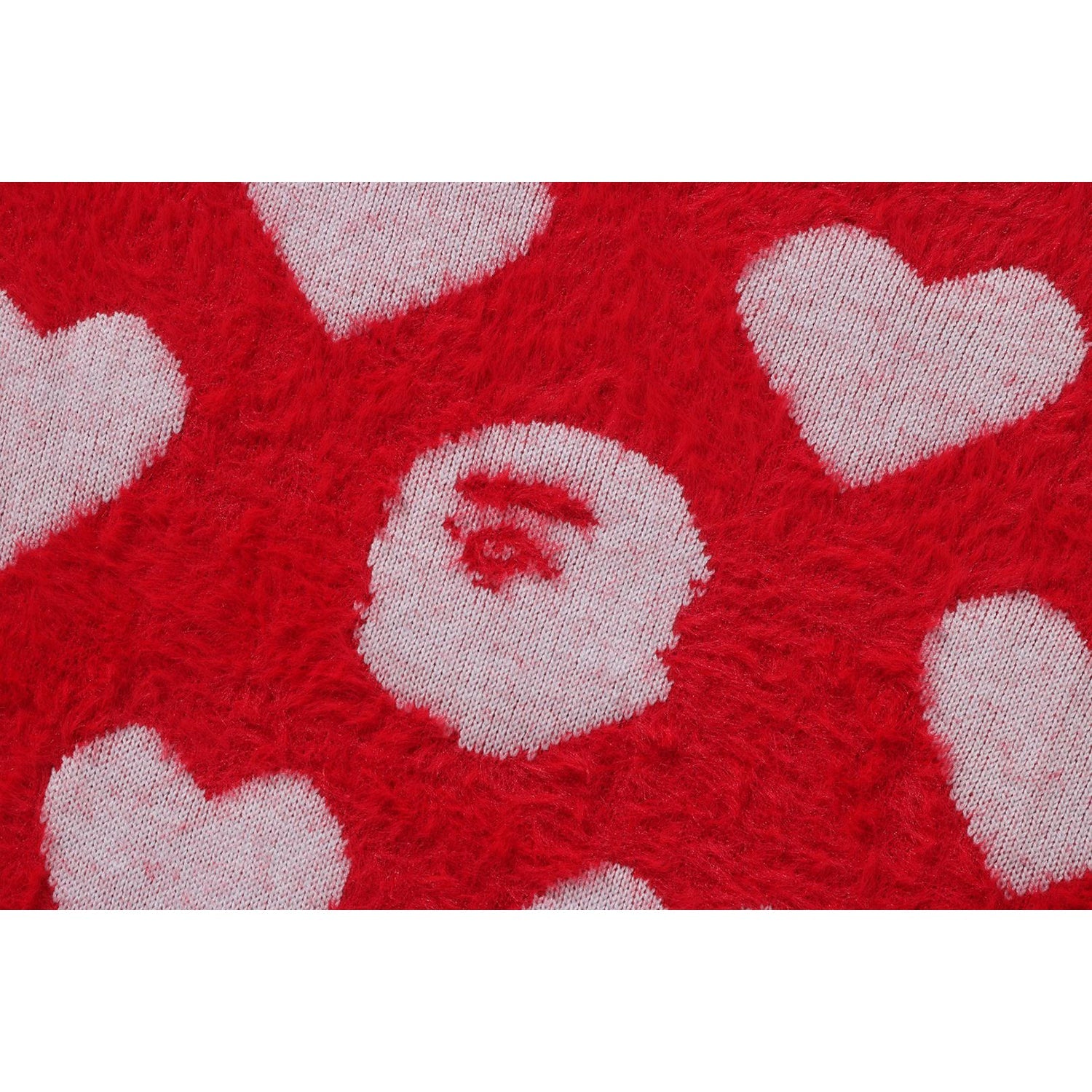 I LOVE  MONOGRAM WOOL MIX SWEATER LADIES