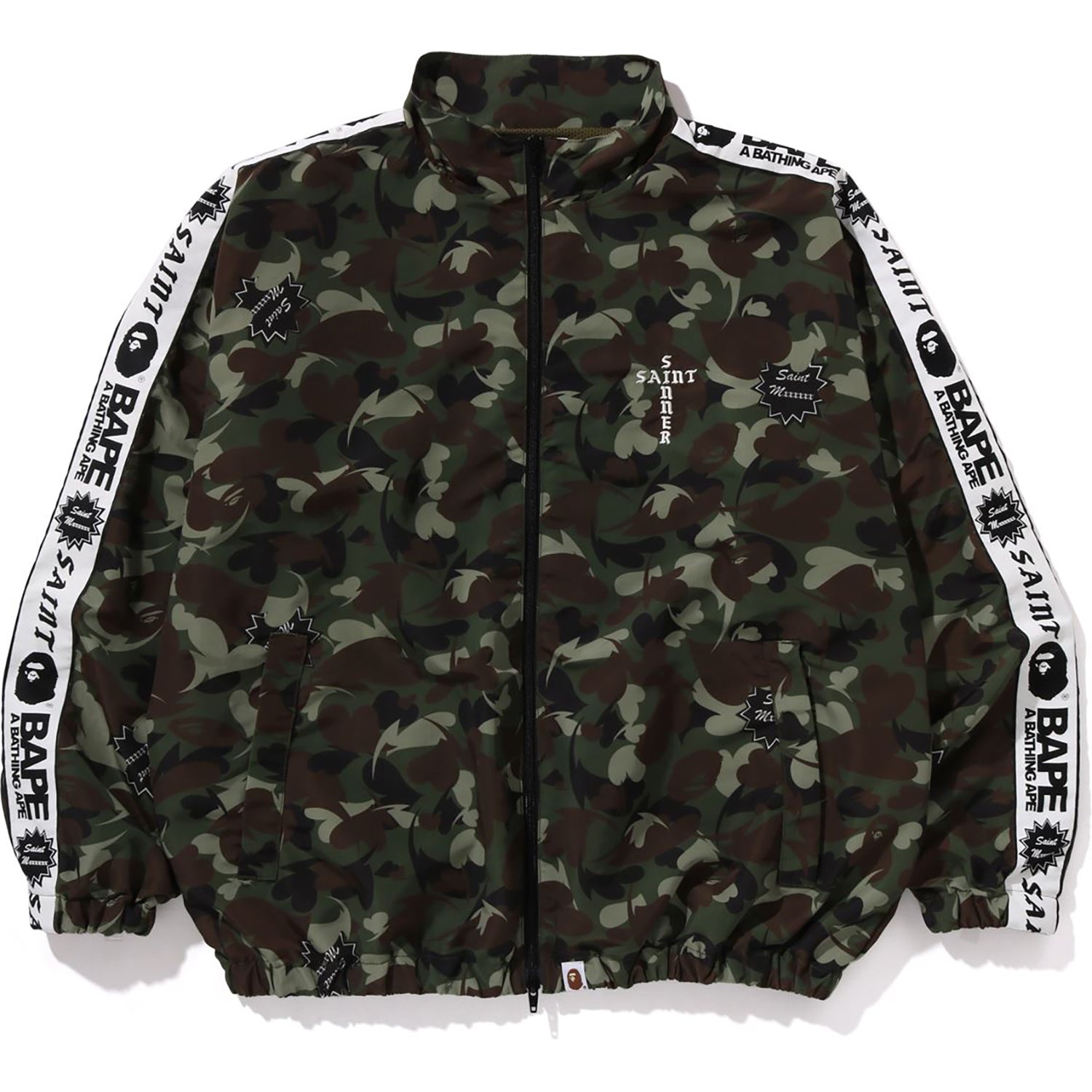 X SAINT MXXXXXX HEART CAMO TRACK JACKET MENS