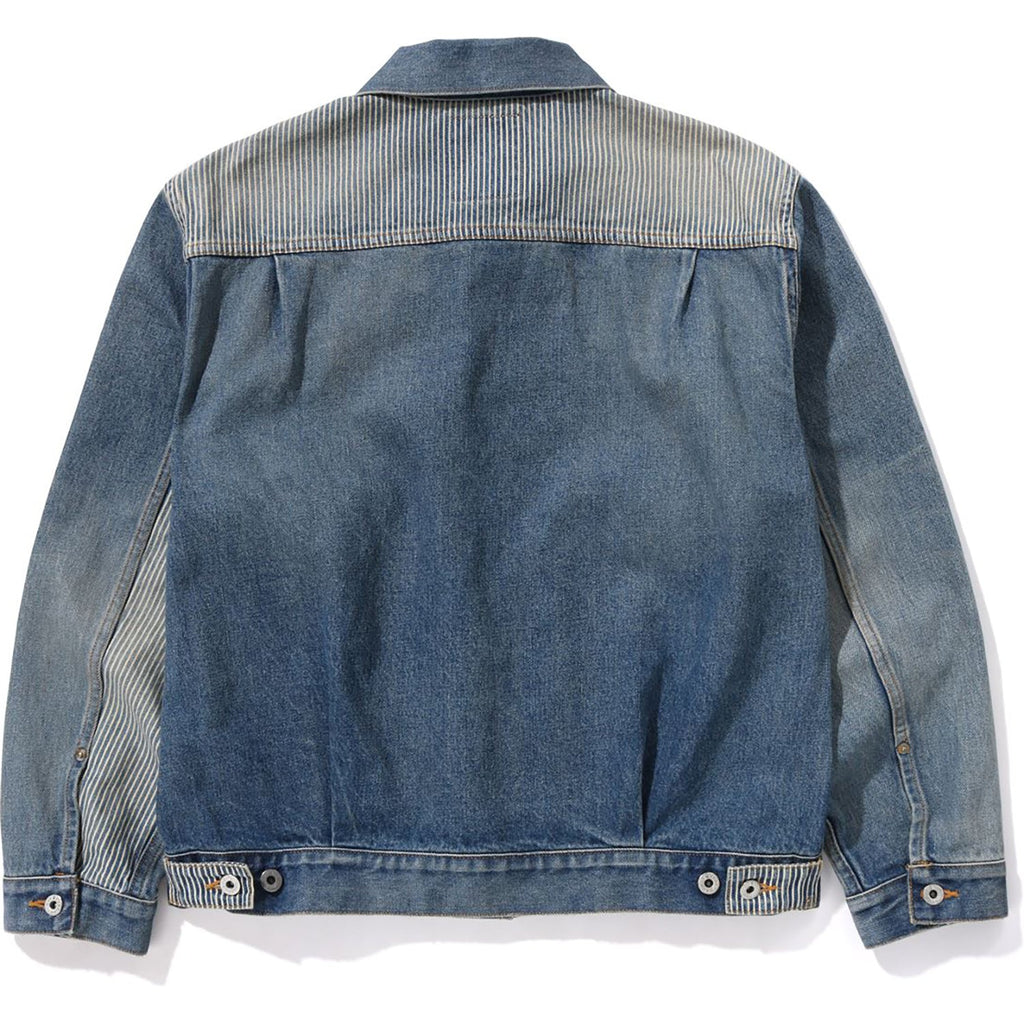 X SEAN WOTHERSPOON EMBROIDERY DENIM JACKET MENS