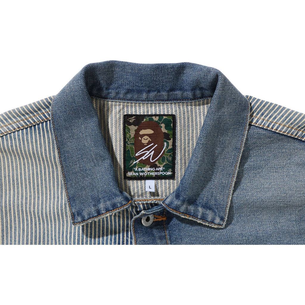 X SEAN WOTHERSPOON EMBROIDERY DENIM JACKET MENS
