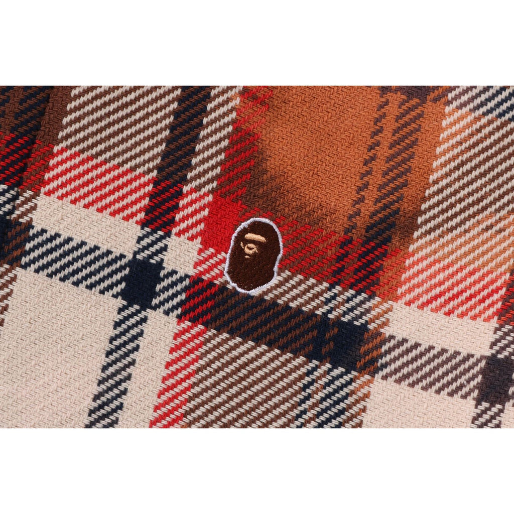 BLEACHED  CHECK SHIRT JACKET JR KIDS