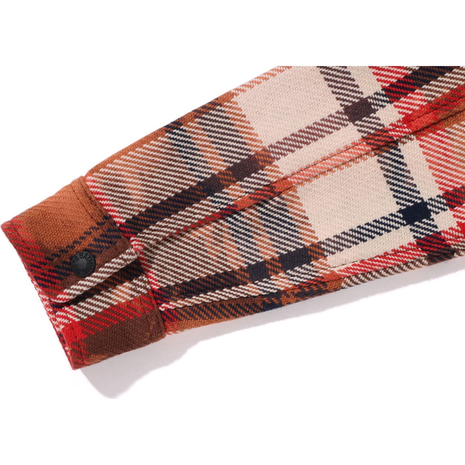 BLEACHED  CHECK SHIRT JACKET JR KIDS