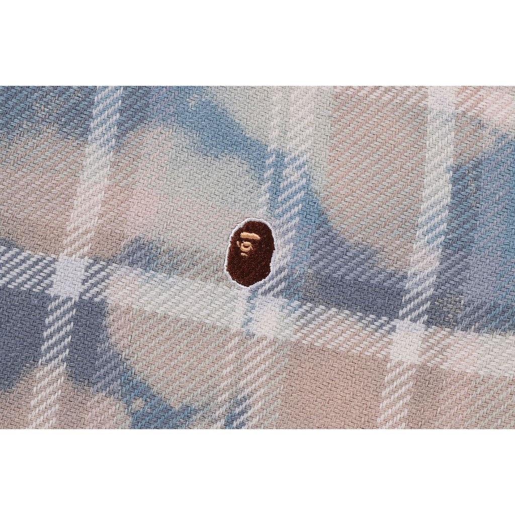 BLEACHED  CHECK SHIRT JACKET JR KIDS