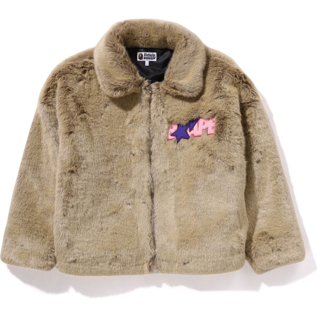 X DON TOLIVER FAUX FUR JACKET