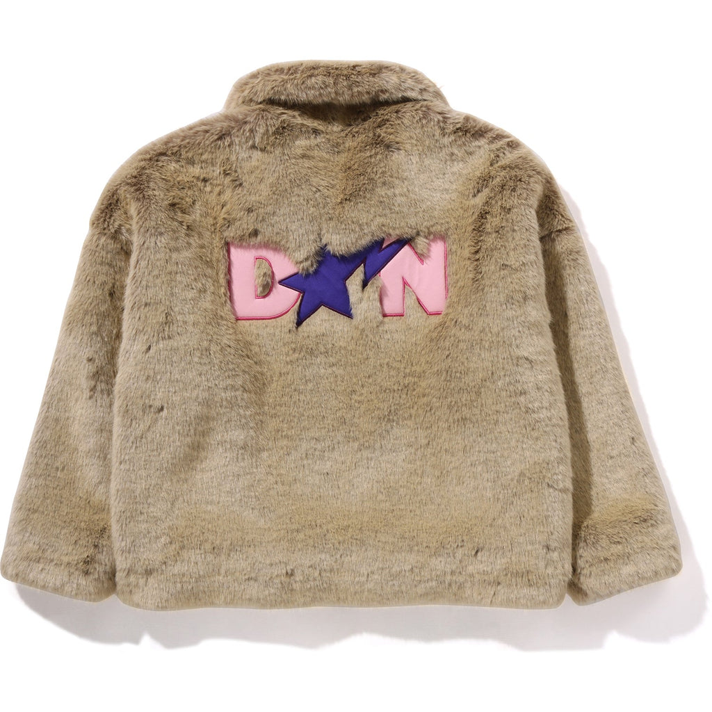 X DON TOLIVER FAUX FUR JACKET