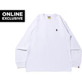 APE HEAD ONE POINT L/S TEE C MENS