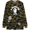 MULTI LABEL 1ST CAMO L/S TEE LADIES