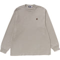 APE HEAD ONE POINT L/S TEE MENS