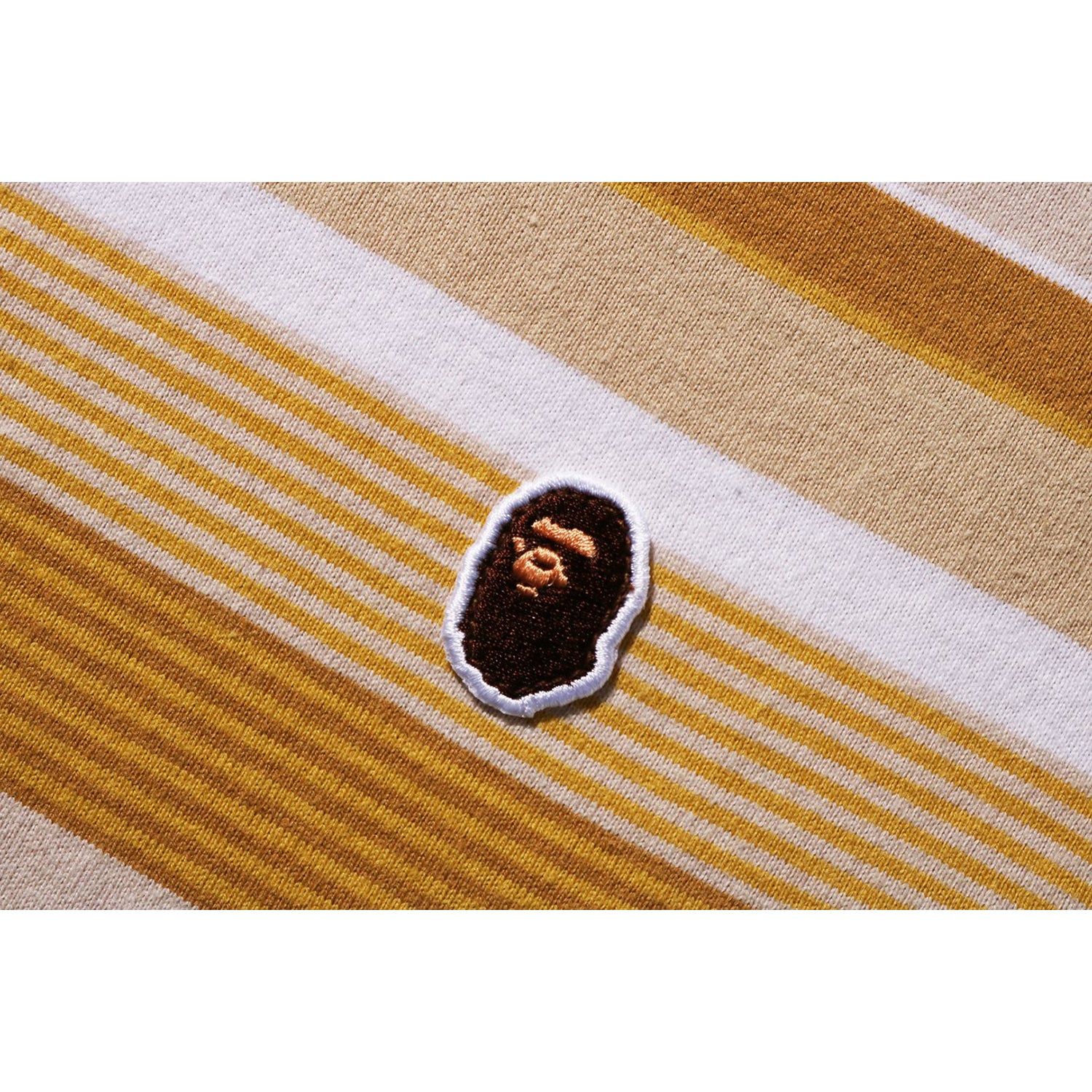 APE HEAD ONE POINT HOOP L/S TEE RELAXED FIT MENS