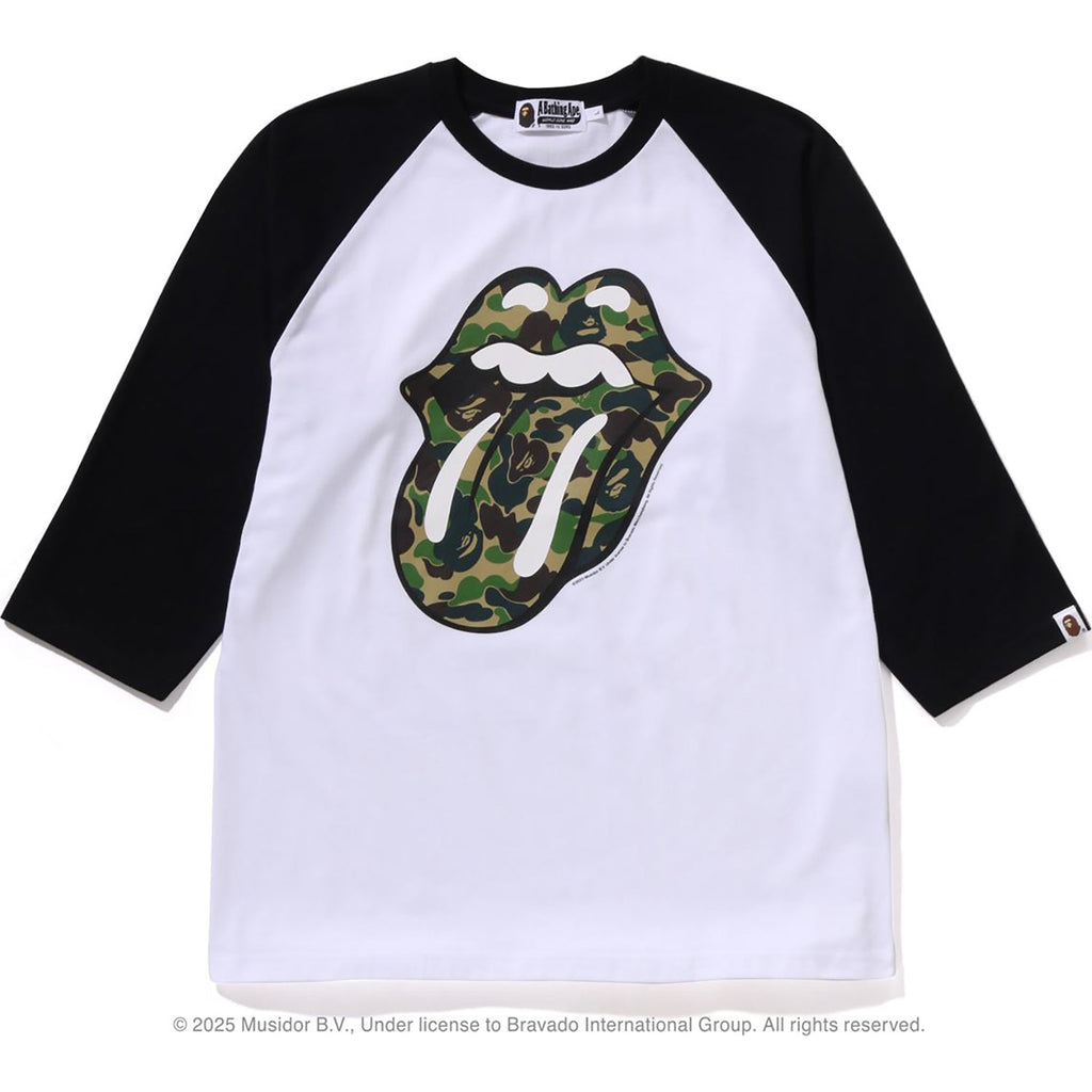 X ROLLING STONES - 3/4 SLEEVE TEE MENS