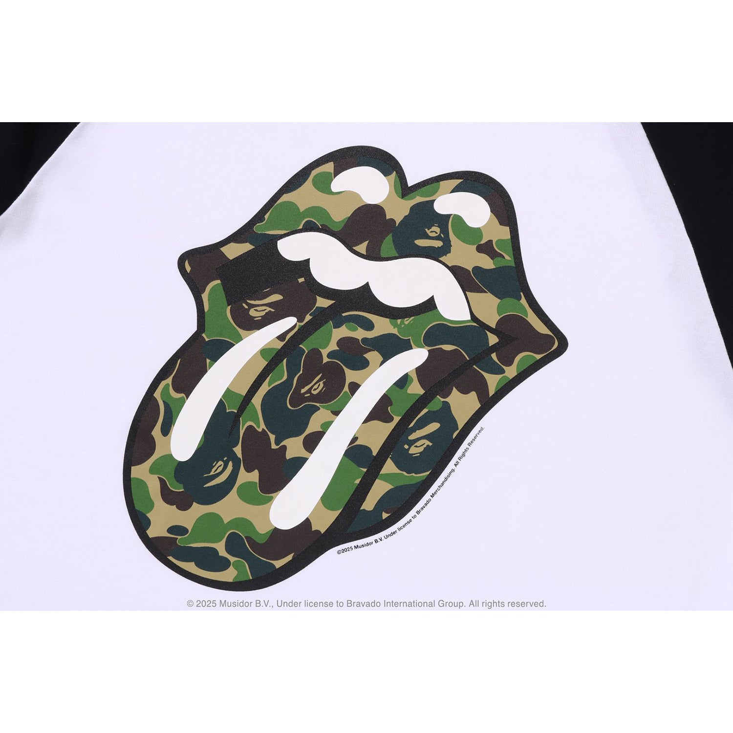 X ROLLING STONES - 3/4 SLEEVE TEE MENS