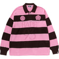 JACQUARD MULTI LOGO STRIPE RELAXED FIT LS TEE MENS