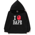 I LOVE  PULLOVER HOODIE KIDS